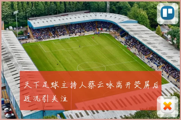 天下足球主持人蔡云咏离开荧屏后近况引关注